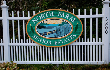 North Farm Estates Entrance